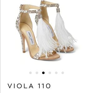 Bridal jimmy choos/ style ID viola110sxf